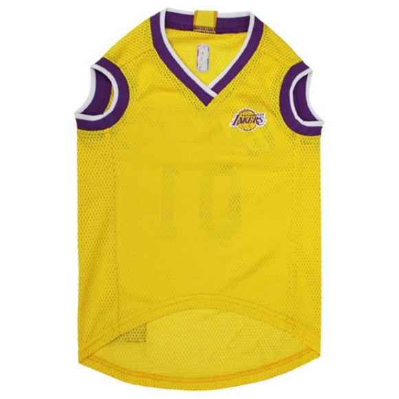 Los Angeles Lakers NBA Dog Mesh Jersey - Picture 4 of 5